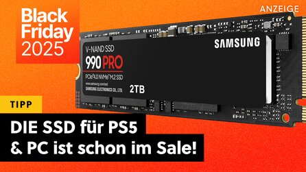 Samsung 990 Pro schon vor dem Black Friday reduziert: Die wahrscheinlich beste SSD für PS5 und PC ist gerade ein Schnapper!