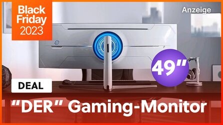 Black Friday gestartet: Einer der weltbesten Gaming-Monitore von Samsung ultragünstig - 240Hz, Ultra-HDR 2000 und 49 Zoll!