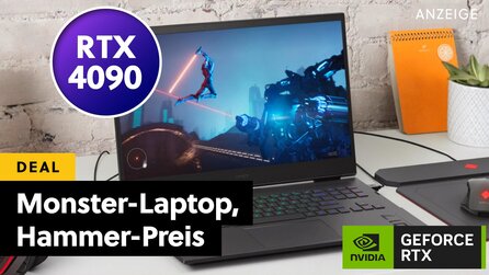 Der mit Abstand günstigste Laptop mit RTX 4090, den ich je gesehen habe – WQHD-Gaming mit Raytracing + 240 Hz