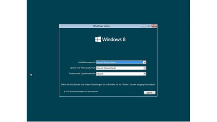 Windows 8 Beta Installation - Bilder