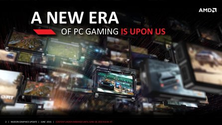 AMD Radeon R9 300 und FuryX - Hersteller-Präsentation