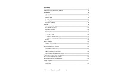 AMD Radeon R9 FuryX - Reviewers Guide