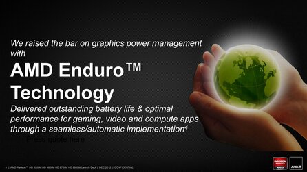AMD Radeon HD 8000M - Herstellerpräsentation