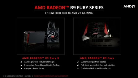 AMD Radeon R9 Fury - Hersteller-Präsentation
