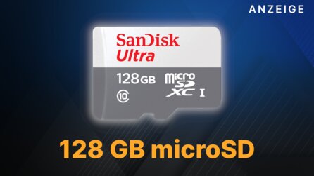 Bei Saturn gibt es 128 GB microSDs aktuell für einen Zehner