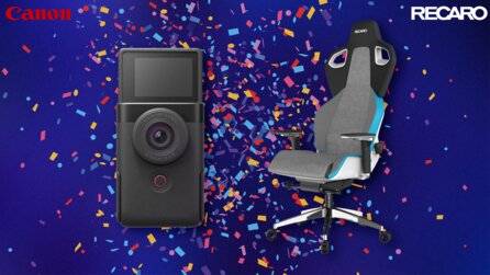 GameStar feiert 1,5 Millionen Abonnenten - Gewinnt einen RECARO Gaming-Stuhl und eine Canon PowerShot!
