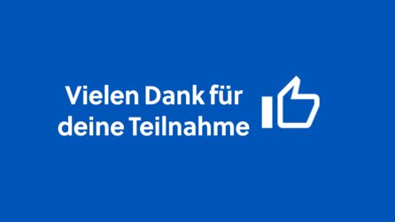 Danke für deine Teilnahme an der Heft-Umfrage