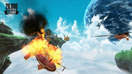 20.000 Leagues Above the Clouds - Neues Steampunk-Luftschiff-Piraten-Spiel angekündigt