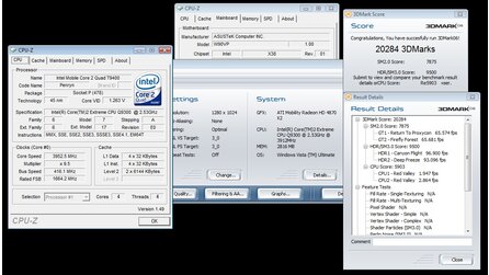 Laptop erreicht 20.000 Punkte in 3DMark 06 - Mit Mobility Radeon HD 4870X2