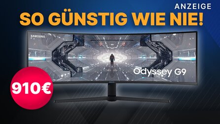 Günstig wie noch nie: Der Samsung Odyssey G9 ist ein Monster von einem Monitor!