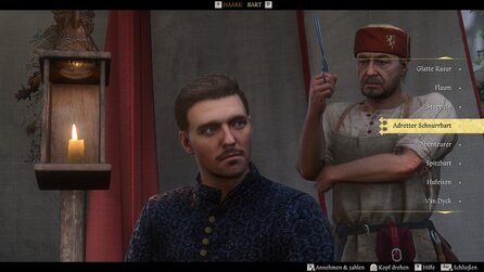 Kingdom Come 2 - Alle Bärte im Spiel