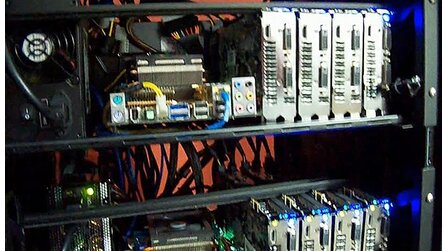 23x GeForce GTX 295 für die Forschung - A GPU Folding Farm