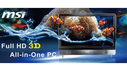 3D-All-in-One-PC von MSI - Premiere auf der CeBIT