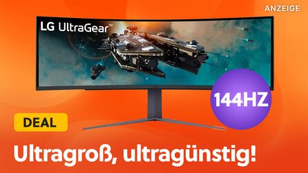 Riesiger Ultrawide Monitor günstiger als je zuvor - Dieses 49 Zoll-Monster mit doppeltem WQHD beeindruckt