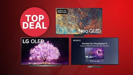 Top 4K-TVs jetzt zum Bestpreis kaufen: Sichert euch euren Fernseher für PS5 und Xbox [Anzeige]