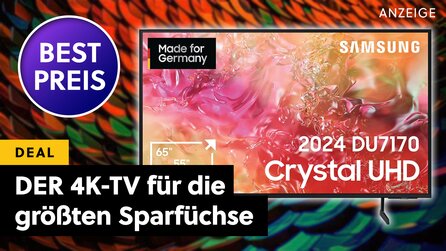 Hier gibts einen 4K-TV von Samsung schon für unter 500€! Günstiger könnt ihr eure Augen nicht mit UHD verwöhnen
