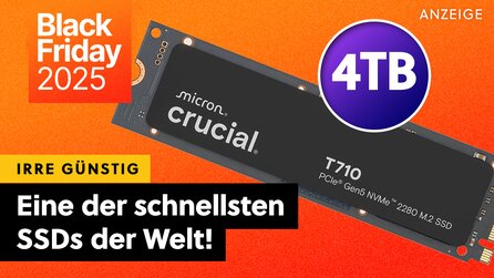 Teaserbild für 4TB SSD im Super-Deal: Das ist das beste Gaming-Angebot, das ich diesen Black Friday bisher gesehen habe - denn es macht die Zukunft erschwinglich!