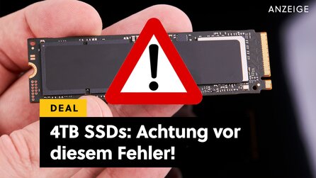4TB SSD zum absoluten Hammerpreis: Diese SSD unterbietet gerade alles und ist sauschnell - kaufen solltet ihr aber eine andere!