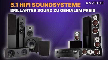5.1 Soundsystem: Diese brillanten HiFi Heimkino Surround Lautsprecher sind ein echter Preis-Leistungs-Kracher!