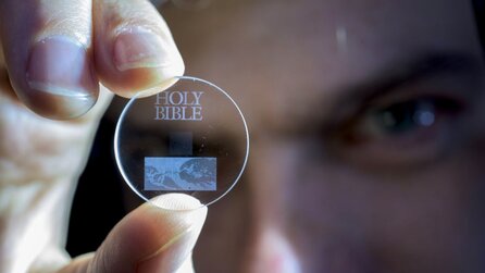 5D-Speicher aus Quartz - 360 TByte pro Scheibe, überlebt 13,8 Milliarden Jahre