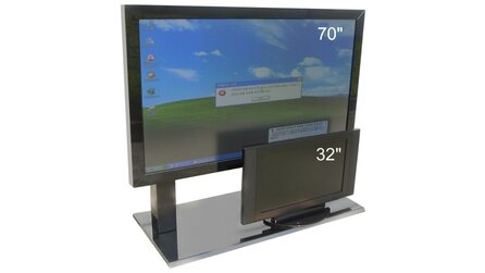 All-in-one-PC mit Touchscreen - 70 Zoll-LCD mit eigebautem PC