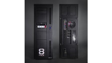 Komplettrechner Hypercube, Polaris und Supernova - Extrem-Rechner von Profi-Übertakter Ian »8 Pack« Parry