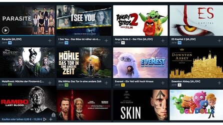 99 Cent Leihfilme für Amazon Prime mit Parasite, Es Kapitel 2 [Anzeige]
