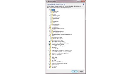 Windows 7 mit vielen abschaltbaren Features - Nicht nur Internet Explorer 8