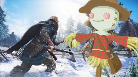 AC Valhalla: Kurioser Bug erweckt Übungs-Dummies zum Leben