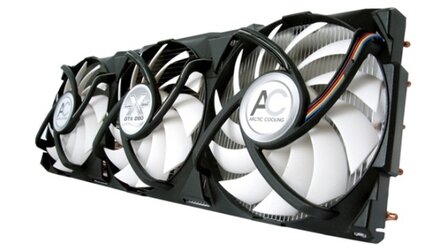 Accelero Xtreme von Arctic Cooling - Mit drei 92mm-Lüftern