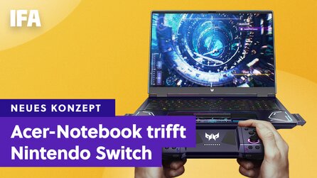 Gaming-Notebook von Acer will jahrzehntelangen Standard brechen, liefert Controller gleich mit