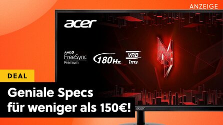 27 Zoll, über 144Hz und 1ms Reaktionszeit: Dieser Gaming-Monitor im Amazon-Angebot kostet aktuell viel weniger, als ihr glaubt!