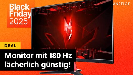 Dieser Monitor mit 180 Hz verkauft sich bei Amazon gerade so schnell, als würde er nur 120 Euro kosten. Moment, der kostet ja wirklich so wenig!