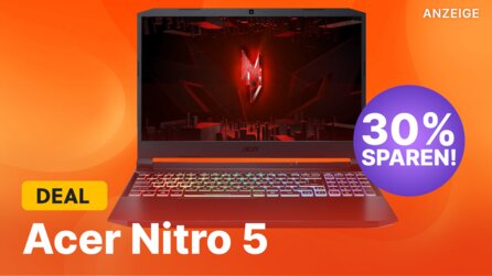 Mit dem Acer Nitro 5 zockt ihr auch unterwegs anspruchsvolle Spiele!