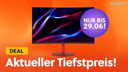 32 Zoll Acer Curved Gaming Monitor mit 1440p, über 144Hz und 1ms zum Tiefstpreis erhältlich