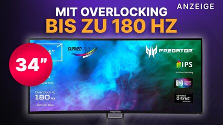 Amazon September Angebote: Acer Gaming Monitor mit 144hz + Game Pass obendrauf sichern!