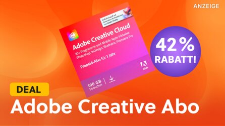 1 Jahr mit den besten Creative-Apps von Adobe ist jetzt fast um die Hälfte reduziert!