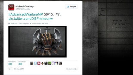 Call of Duty: Advanced Warfare - Anzahl der Ränge und Prestigestufen angedeutet