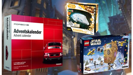 Adventskalender für Gamer und Nerds - Mit LEGO, Porsche und Revell