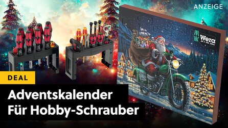 Der perfekte Adventskalender für Hobbyschrauber im Black Friday Deal: jeden Tag über ein hochwertiges Werkzeug von Wera freuen