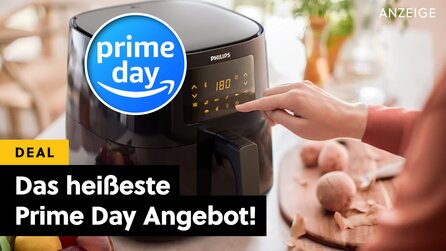 Die besten Bewertungen und auch noch so günstig wie nie: Die beliebteste Heißluftfritteuse gibt es gerade zum Hammerpreis am Prime Day!