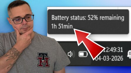 Die Akku-Anzeige eures Laptops lügt und das ist völlig logisch