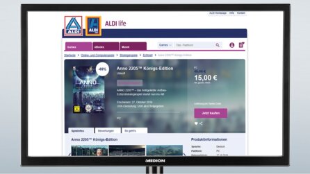 Aldi life Games - Aldi startet Spieleplattform und verkauft Spiele-Keys