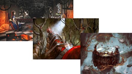 Alice: Madness Returns - HD-Wallpaper mit Alice und dem Roten König