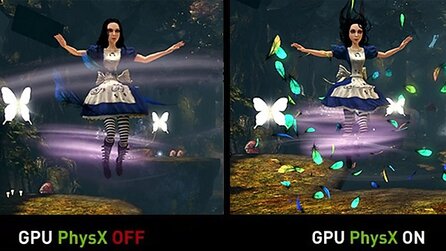 Alice: Madness Returns - Mehr Grafikeffekte mit PhysX (Beispielvideo)