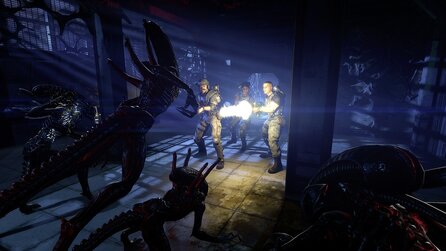 Aliens: Colonial Marines - Es lebt: Trailer, Screenshot + Spielzeug-Knarre