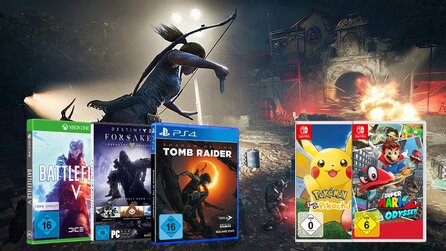 3 für 111 Euro und 3 für 79 Euro - Spiele für Switch, PS4 und Xbox im Amazon Angebot