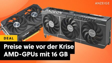 Mitten in der Speicherkrise: Grafikkarten mit 16 GB bei Alternate plötzlich so günstig wie früher