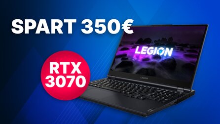 Alternate-Sale mit AMD-Notebooks, Lenovo Legion mit RTX 3070 für 1.150 Euro [Anzeige]