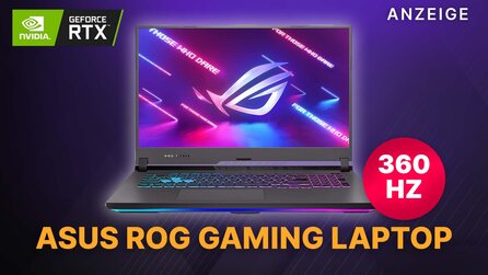 RTX 3060 + 360 Hz: Der ASUS ROG Strix G17 Gaming Laptop bei Alternate und Amazon im Angebot